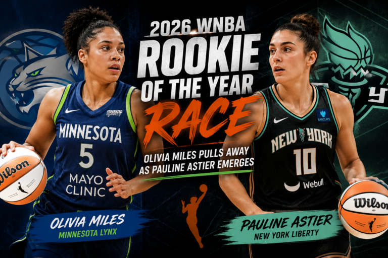 2026 WNBA Rookie of the Year Race: Olivia Miles Pulls Away as Pauline Astier Emerges